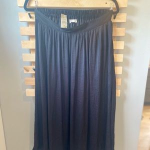 Loft Midi Silk Skirt